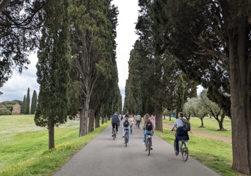 In bici con la tua classe! Scopri i nostri percorsi guidati in bicicletta nel Parco dell’Appia Antica.