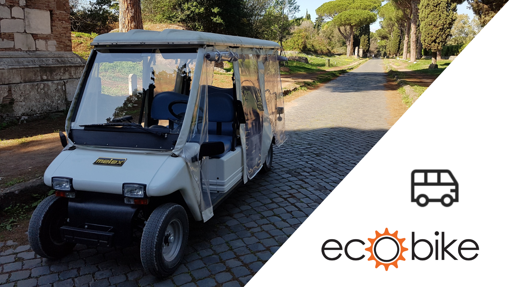 Appian Way & Catacombs Guided Tour by Golf Cart | Shared – Small Groups
