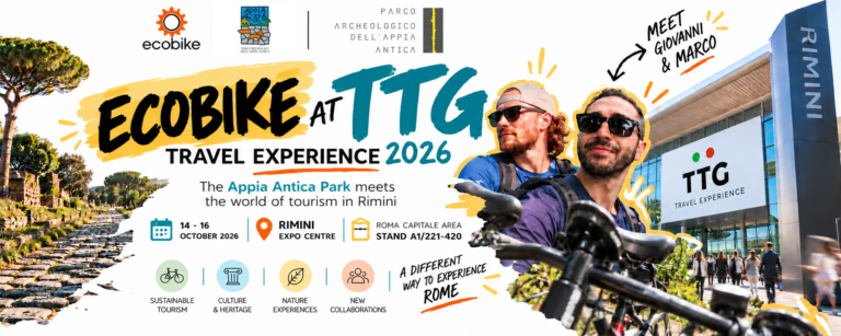 Read more about the article EcoBike at TTG Travel Experience 2026: the Appia Antica Park meets the world of tourism in Rimini